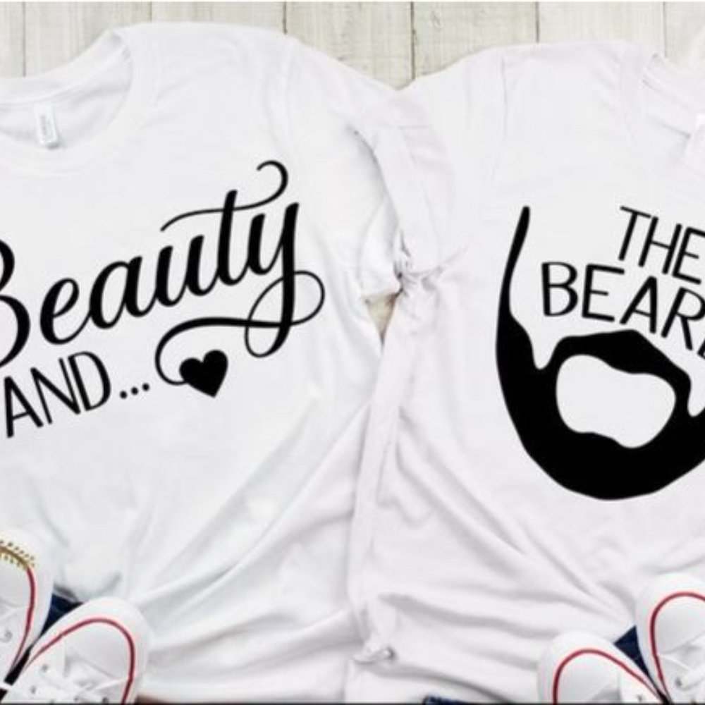 Beauty & The Beard Custom T-shirts